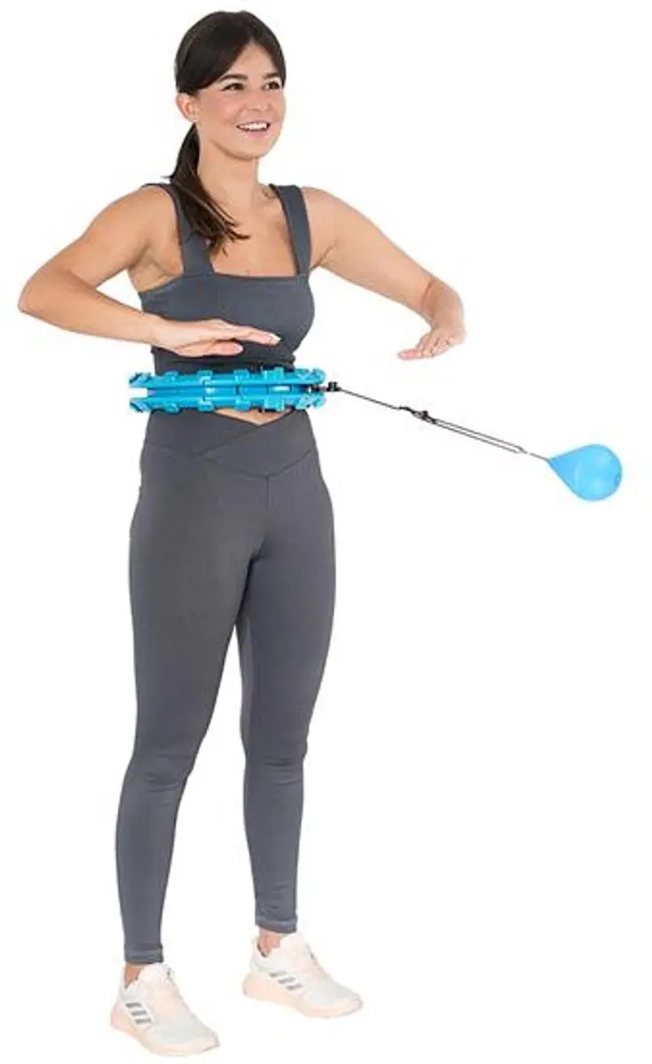 HMS HHW01 Fitness Hula Hoep - Blauw - 45cm