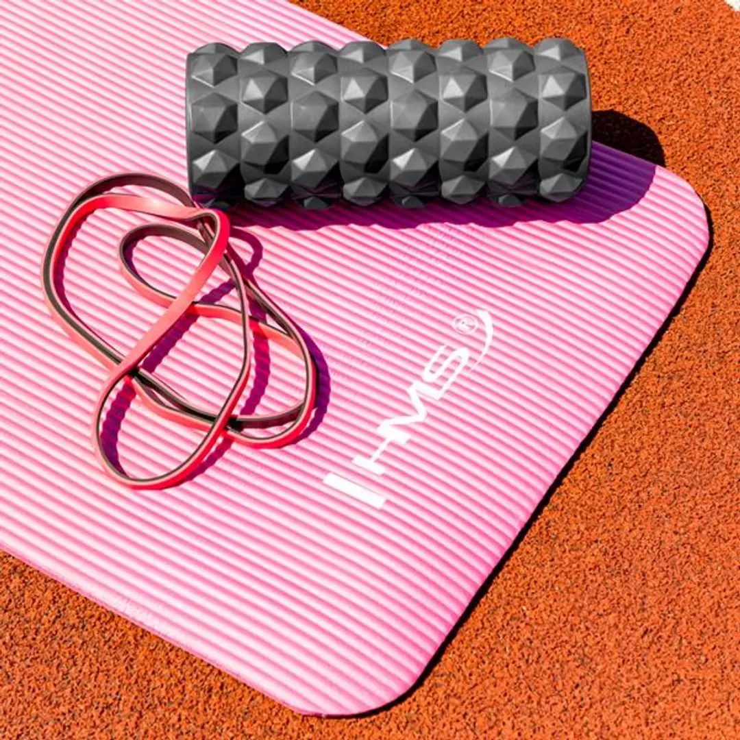 HMS FS107 Fitness Kleiroller - Zwart