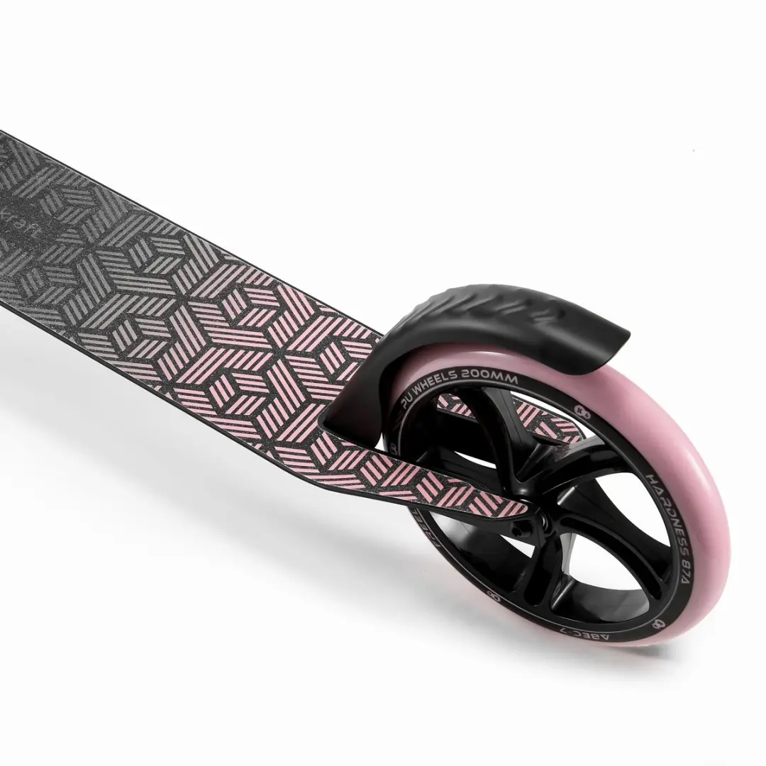 KinderKraft FREELY Opvouwbare Step 20cm - Roze - afbeelding 6 van 6