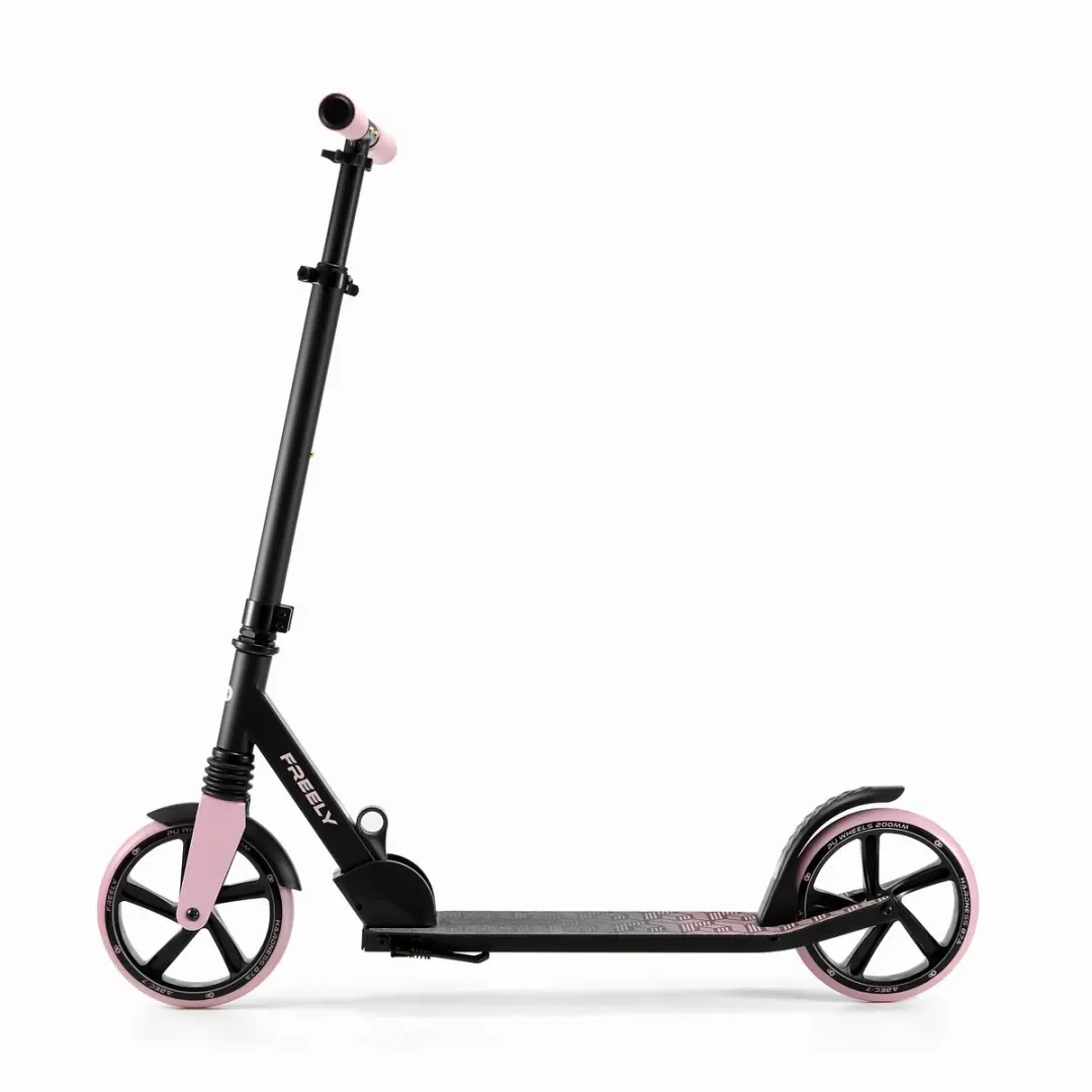 KinderKraft FREELY Opvouwbare Step 20cm - Roze