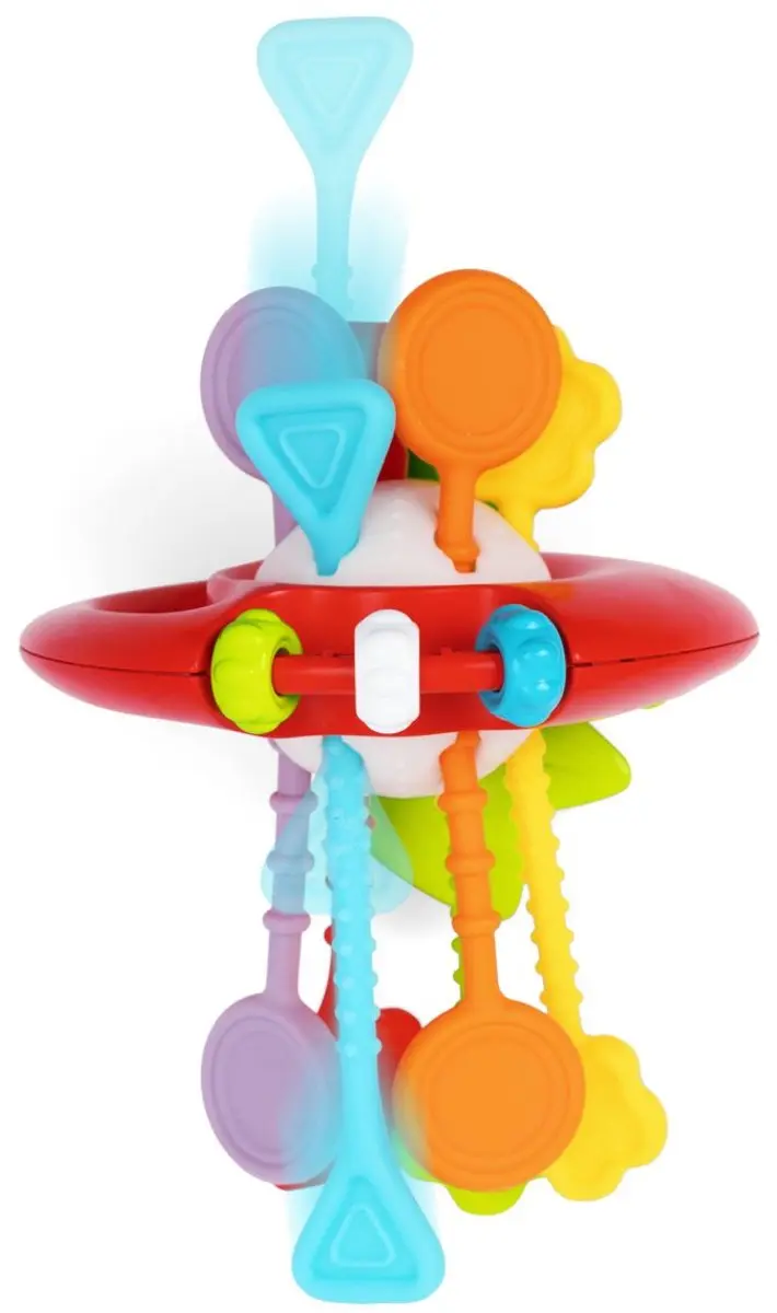 Chicco Multisensorische Trekkoord Appel - Rood/Multicolor