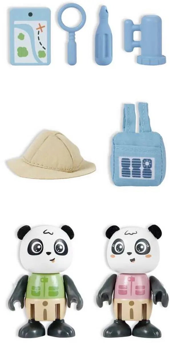 Hape Sam & Pam - Multikleur