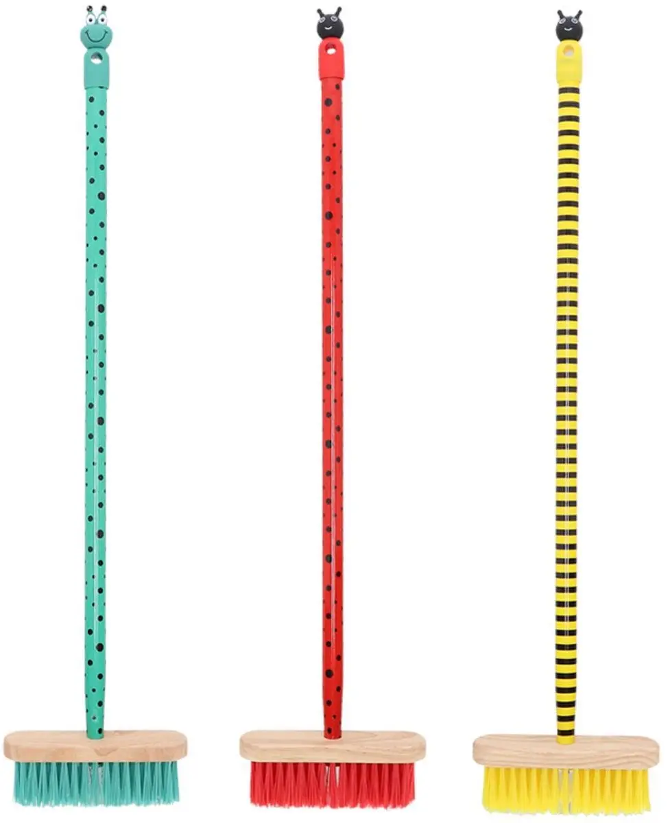 Esschert Design Kinderbezem Speelgoed Insecten 87cm Meerkleurig