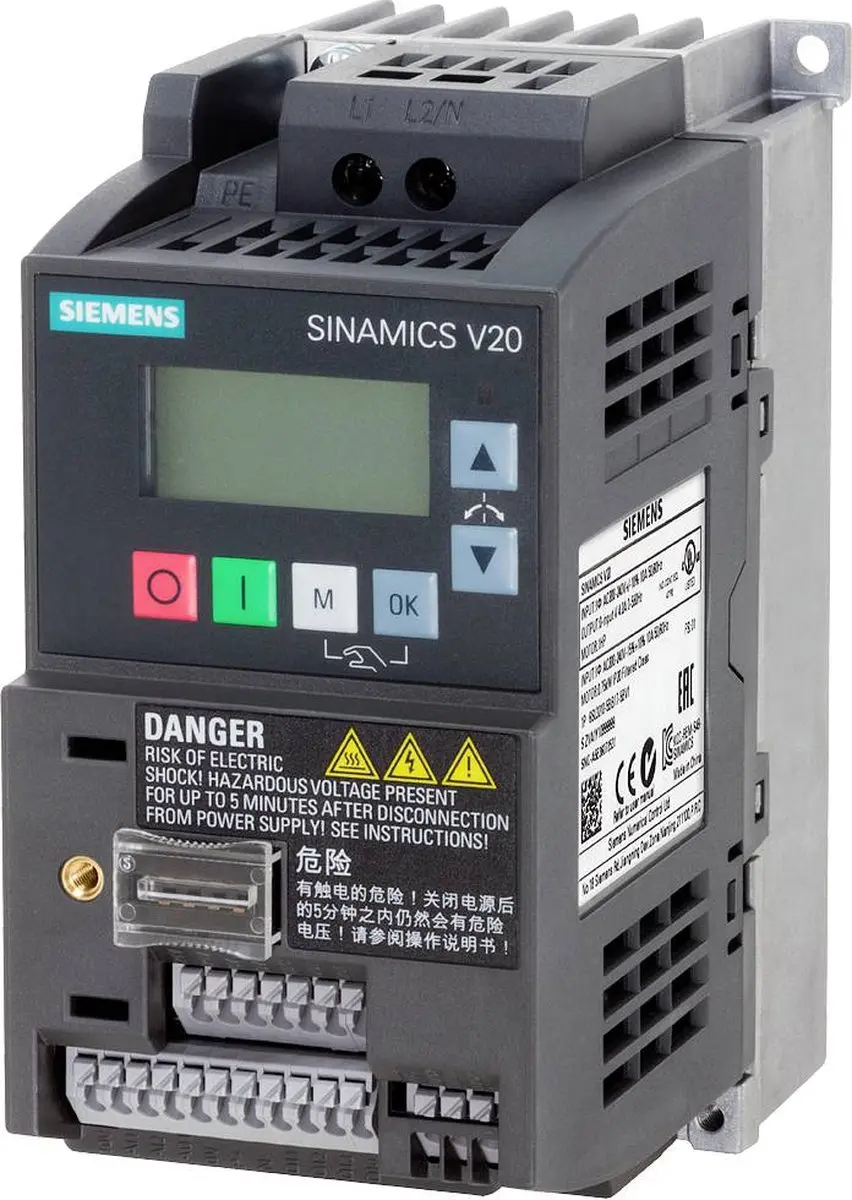 Siemens Basis Converter 6SL3210-5BB15-5UV1 0.55kW