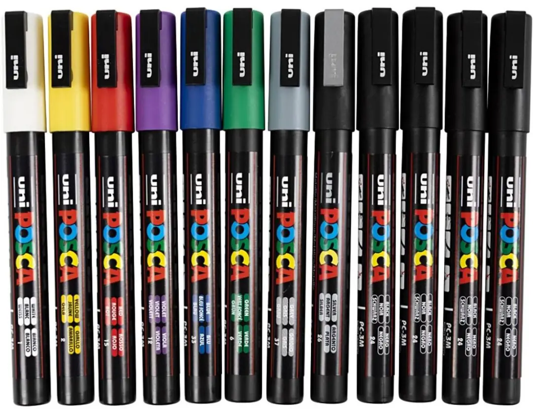 Posca PC-3M Markers