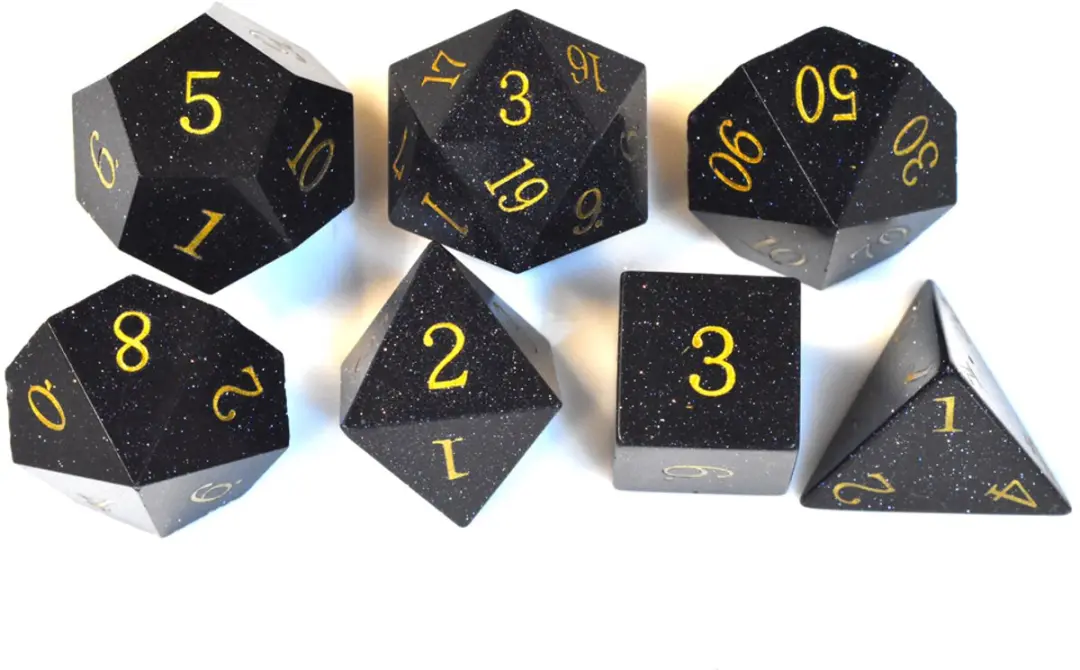 HOT Games Edelsteen Dobbelstenen Set