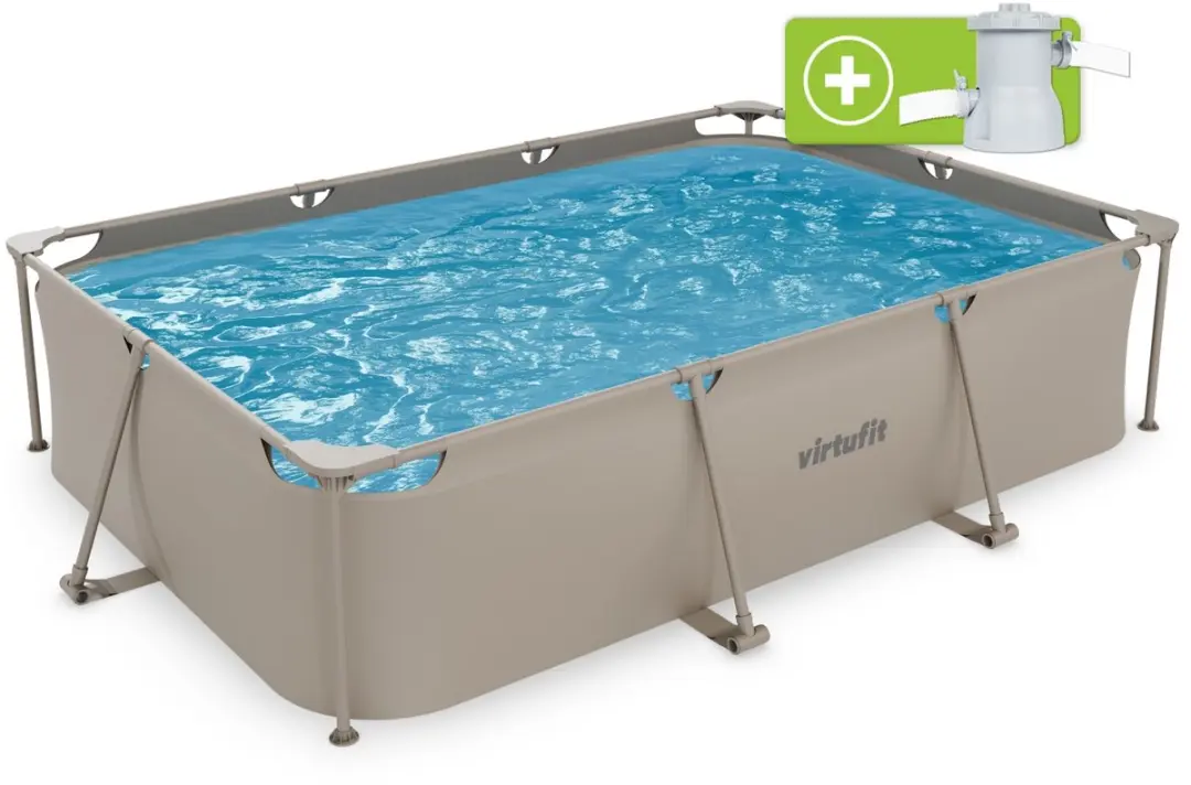 VirtuFit Rechthoekig Zwembad VF13094 300x210x66cm