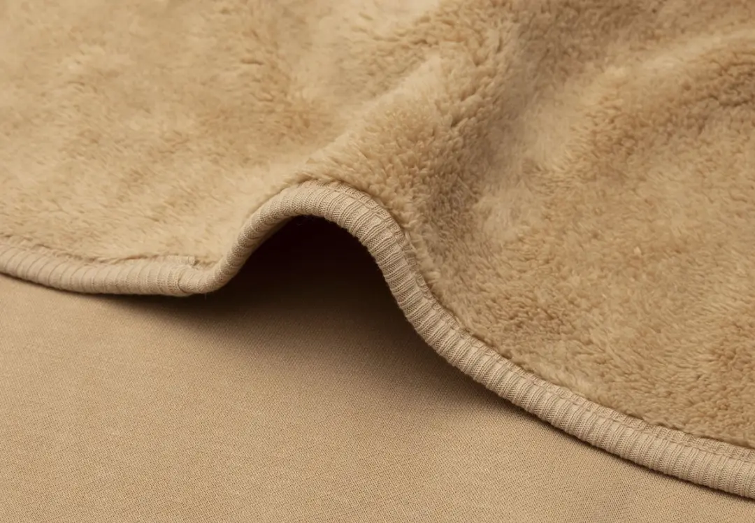 Jollein Baby Deken Wieg 75x100cm Basic Sherpa/Jersey - Hazel