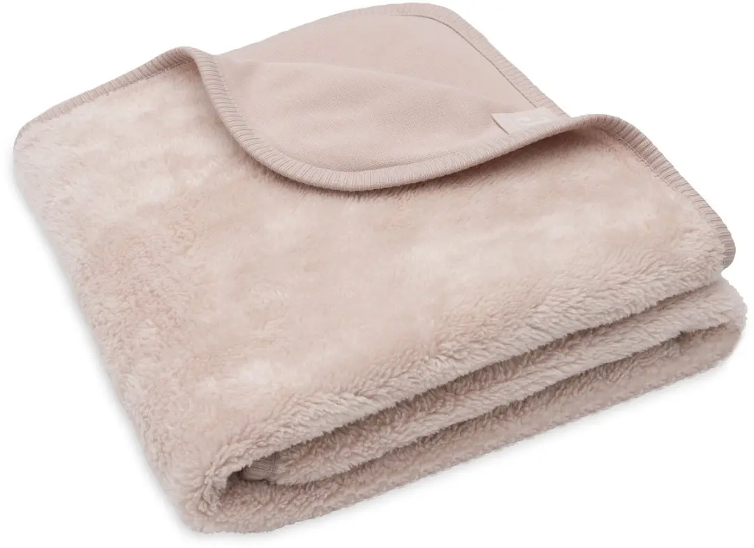 Jollein Baby Deken Wieg 75x100cm Basic Silk Rose