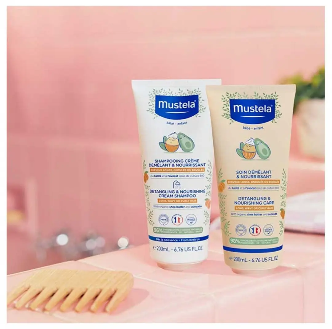 Mustela Ontwarrende & Voedende Crème Shampoo 200ml