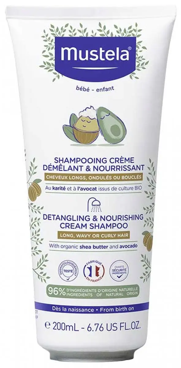 Mustela Ontwarrende & Voedende Crème Shampoo 200ml
