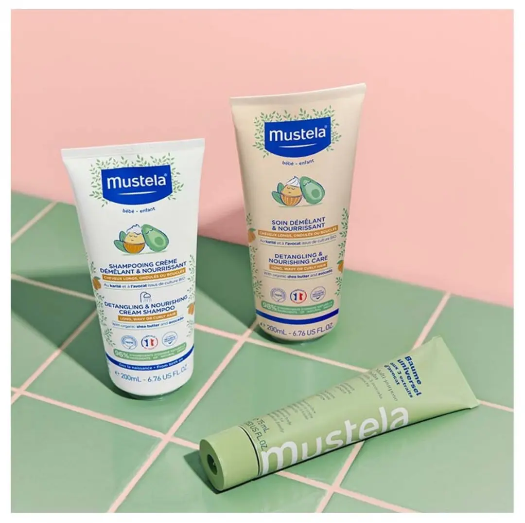 Mustela Ontwarrende & Voedende Crème Shampoo 200ml
