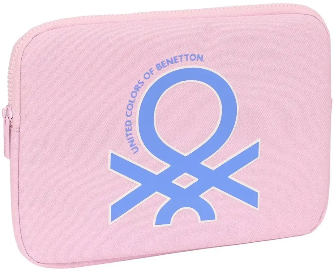 Benetton Laptop Cover 10" - Roze - 2 Vakken