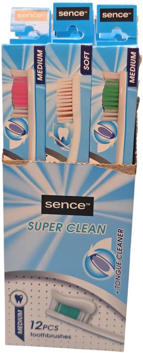 Sence Tandenborstel Medium 3D-Super Clean