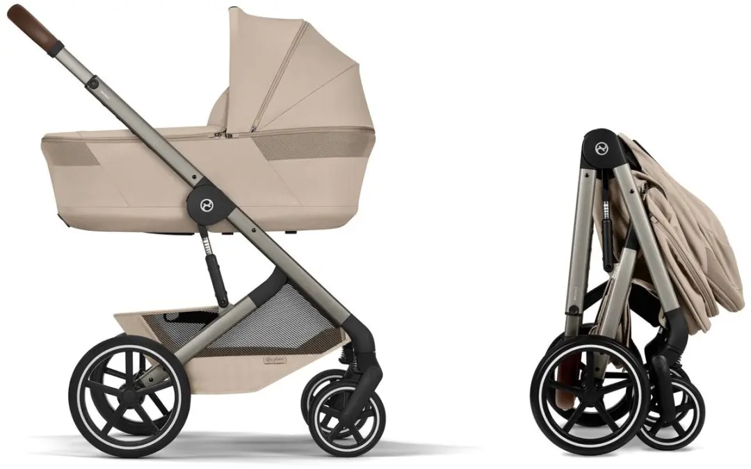Cybex Balios S Lux Kinderwagen - 2-in-1 Set met Opvouwbare Wieg