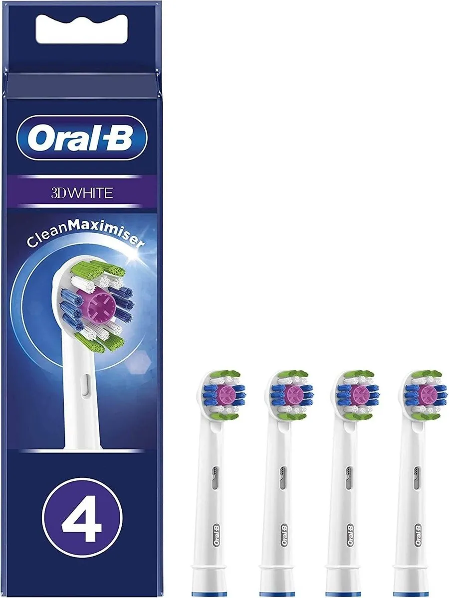 Oral-B 3D White Opzetborstels EB18 - 4 Stuks