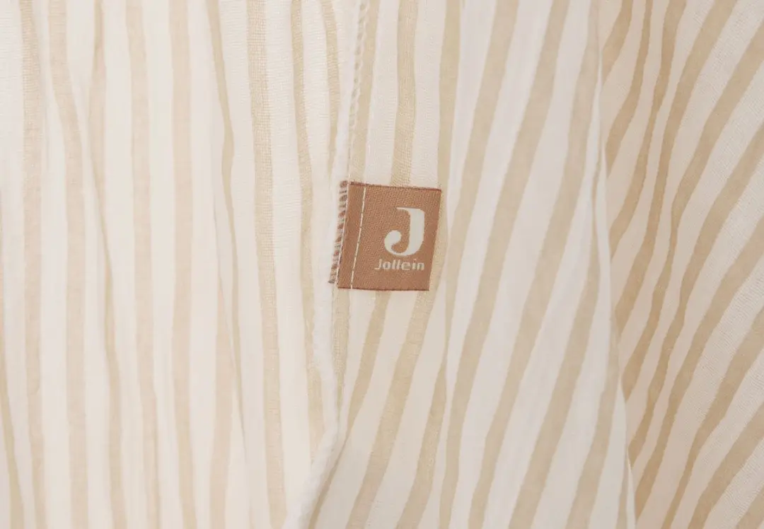 Jollein Klamboe 245cm - Stripe Oatmeal/Hazel