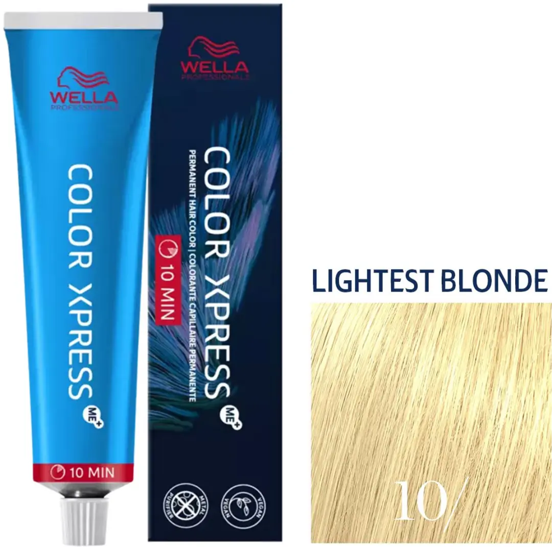 Wella Permanent 10min Xpress Color 60ml - Zwart