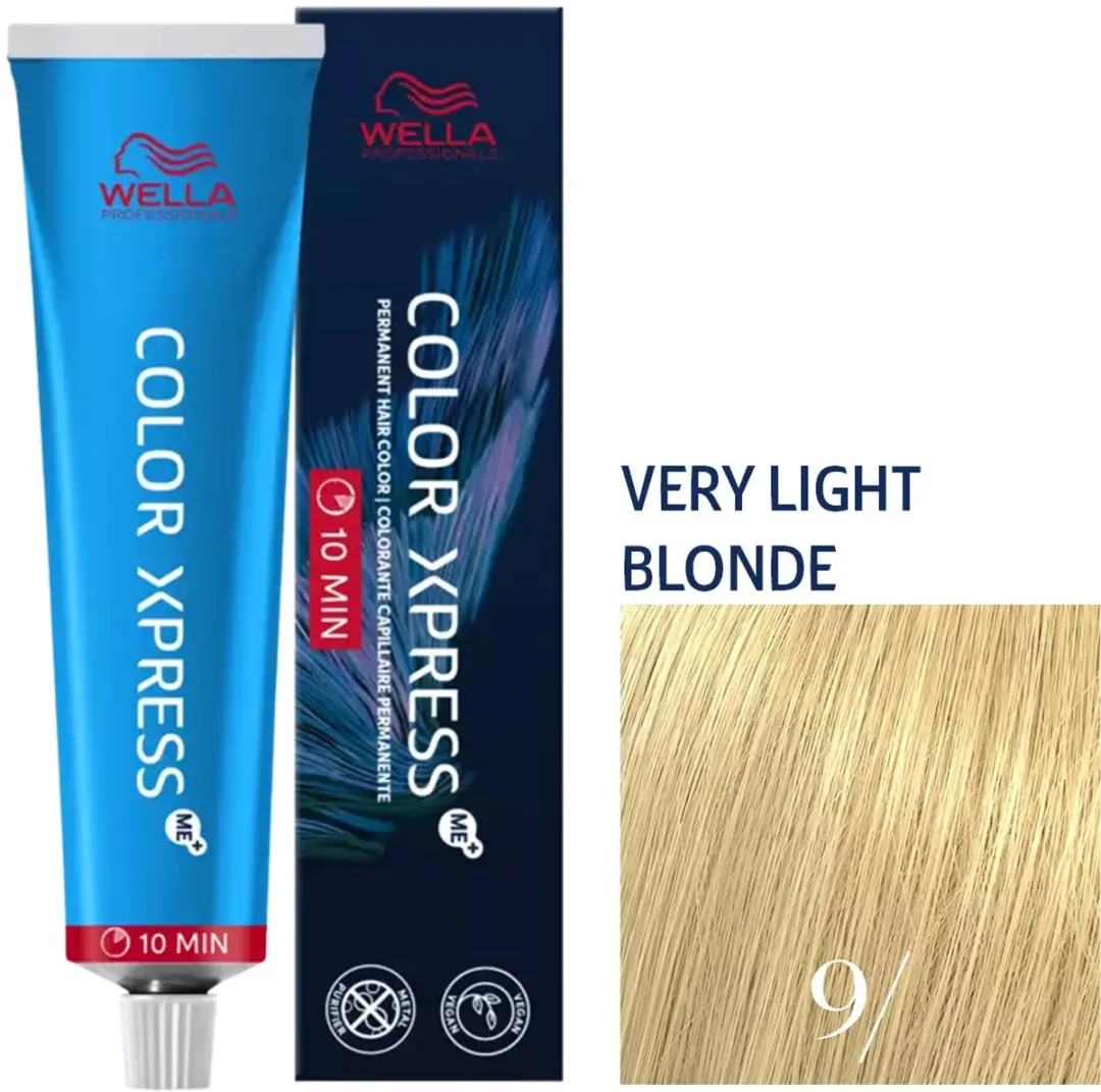 Wella Permanent 10min Xpress Color 60ml - Zwart
