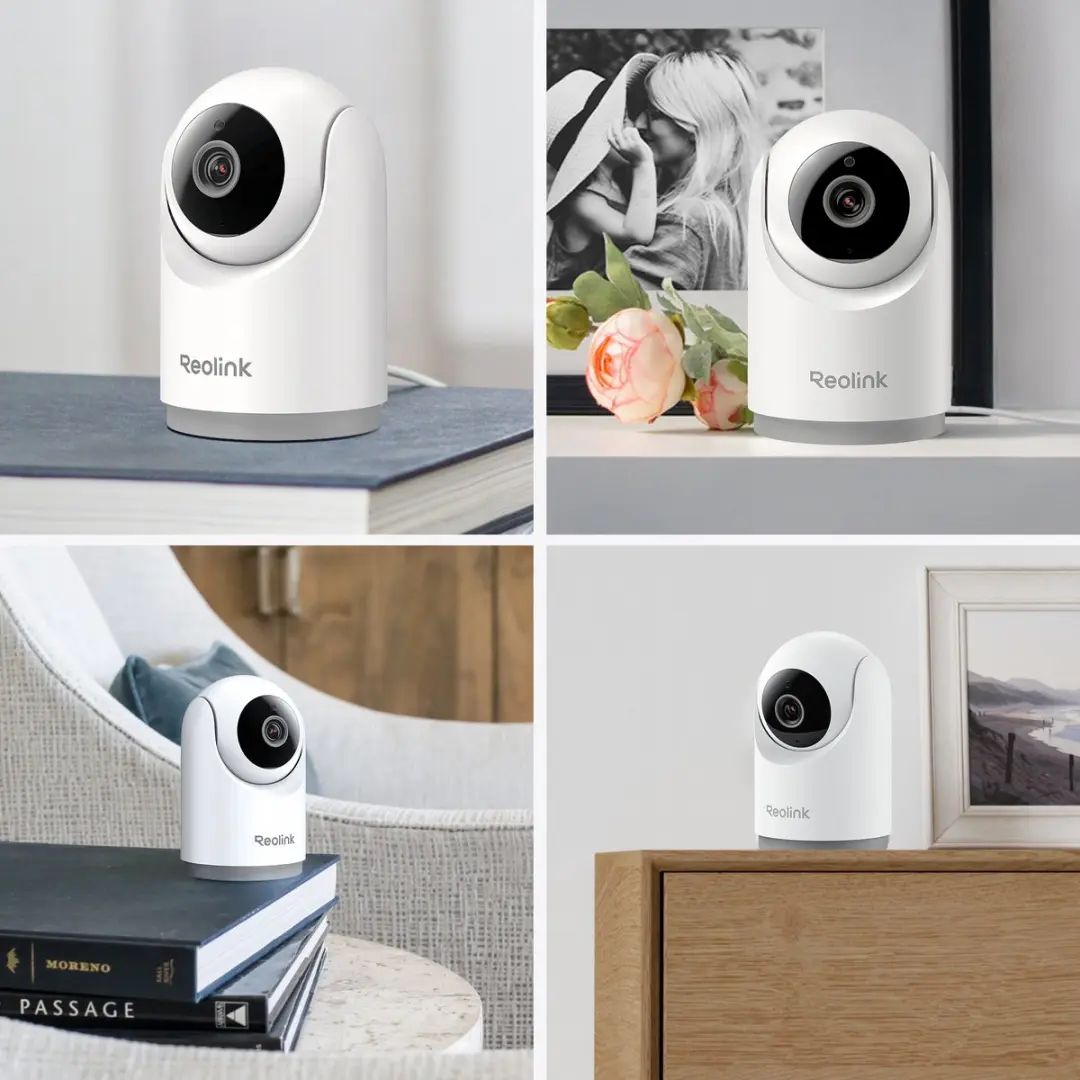Reolink E331 E Series Baby/Huisdiercamera 5MP - Pan & Tilt - Automatisch Volgen - Zwart/Wit