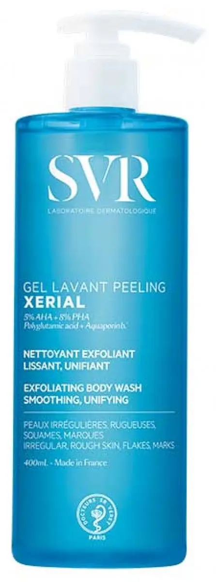SVR Xérial Gel Lavant Peeling 400ml