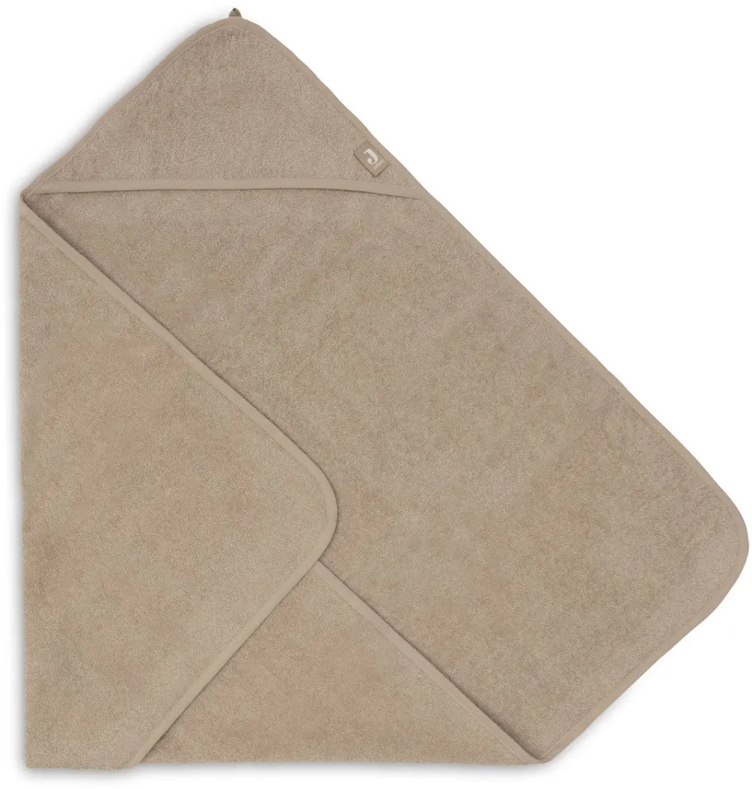 Jollein Badcape Badstof 100x100cm Milky Coffee