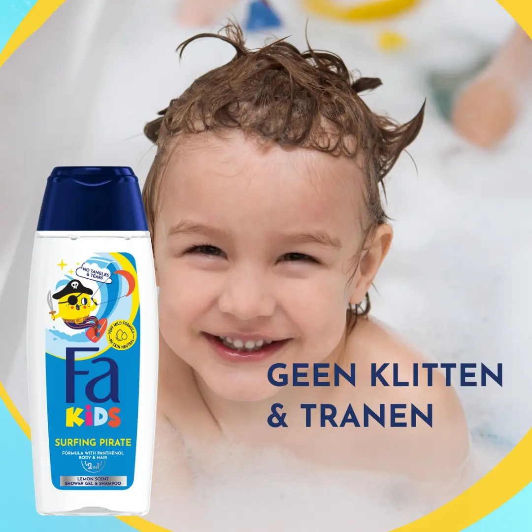 Fa Kids Surfing Pirate Douchegel 12x250ml