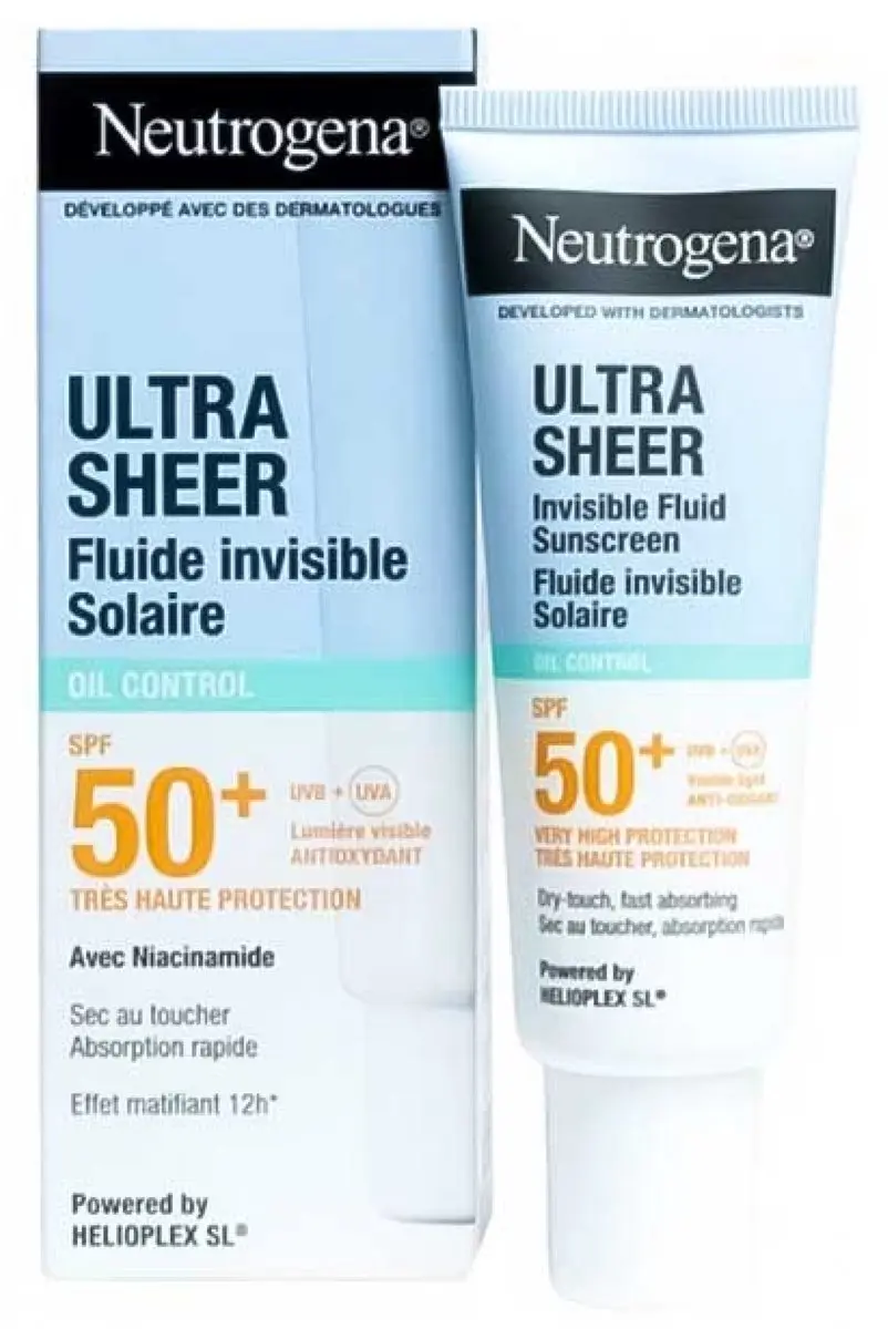 Neutrogena Ultra Sheer Oil Control SPF50+ 50ml