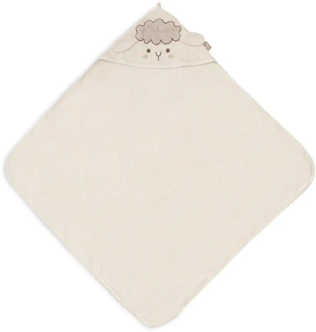 Jollein Badcape Badstof Sheep Sonny 75x75cm