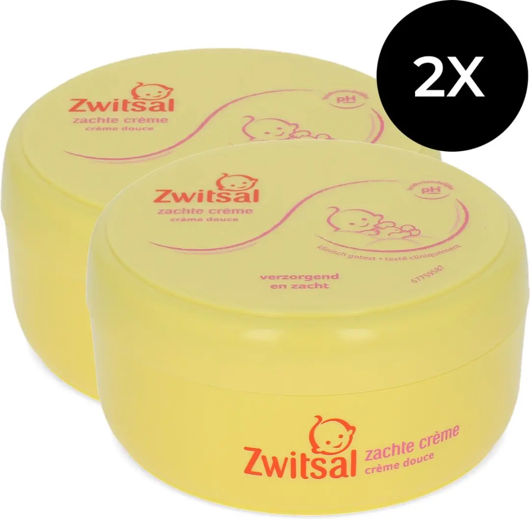 Zwitsal Zachte Crème 2x200ml