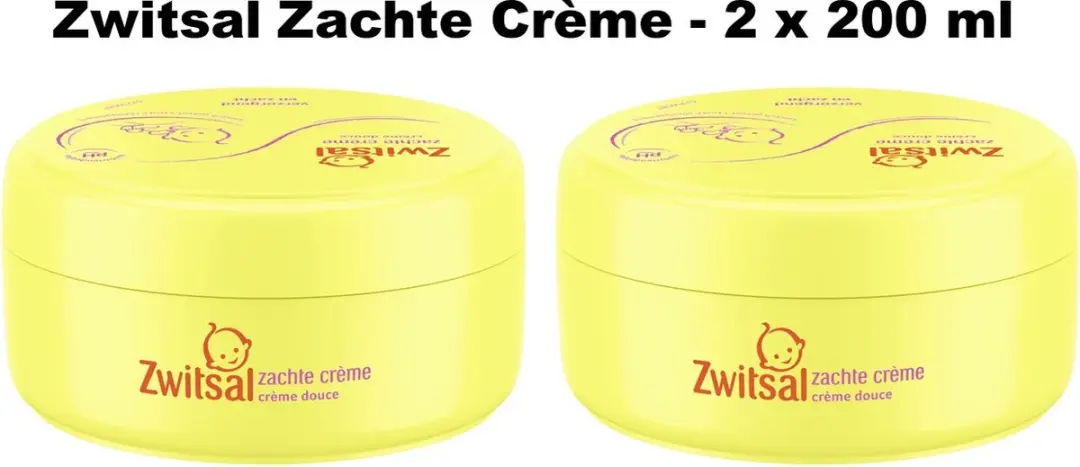 Zwitsal Zachte Crème 2x200ml