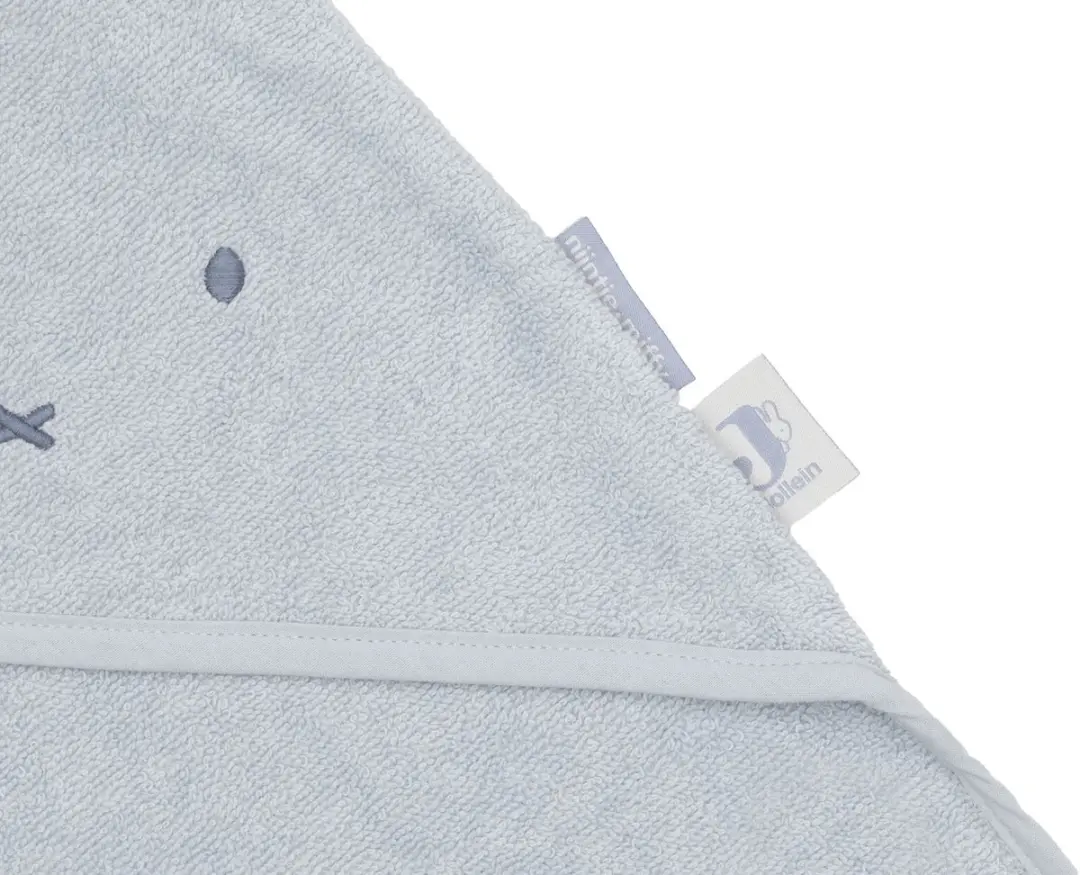 Jollein Badcape Miffy Cloudy Blue 75x75cm