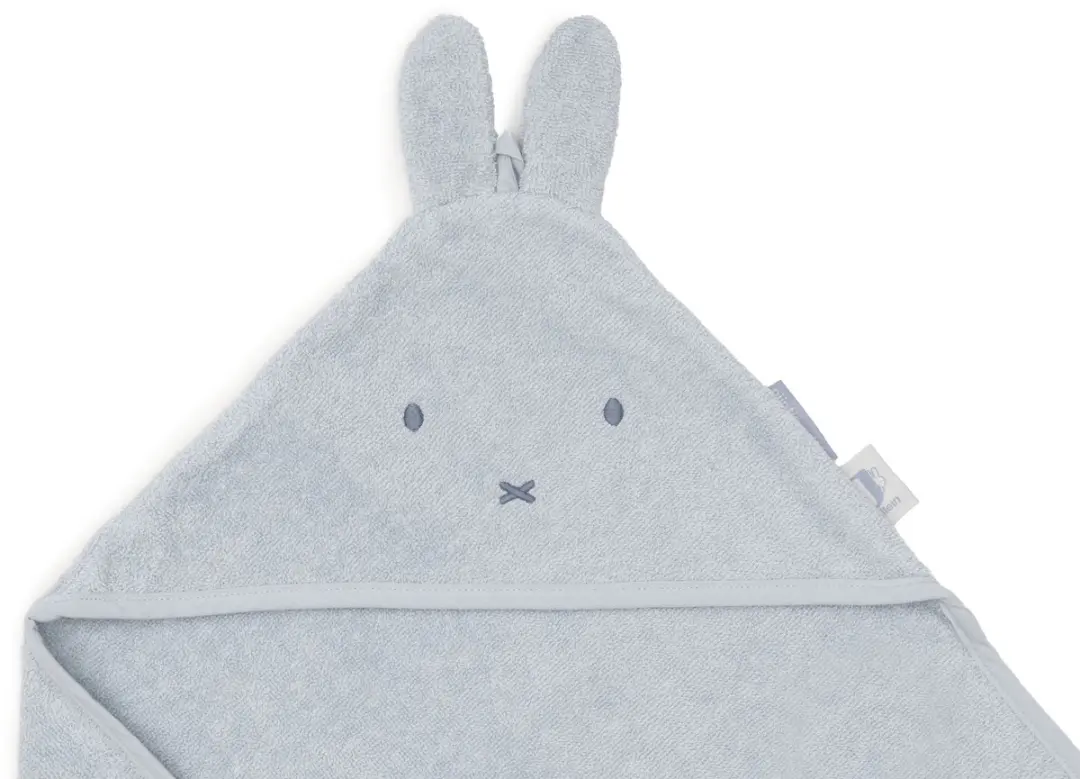 Jollein Badcape Miffy Cloudy Blue 75x75cm