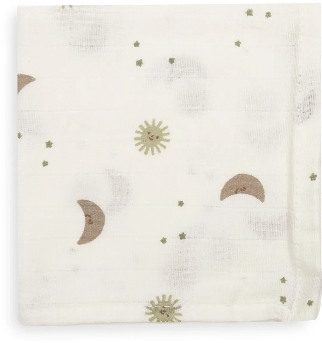 Jollein Hydrofiel Monddoekje Over the Moon 31x31cm - 3 Stuks