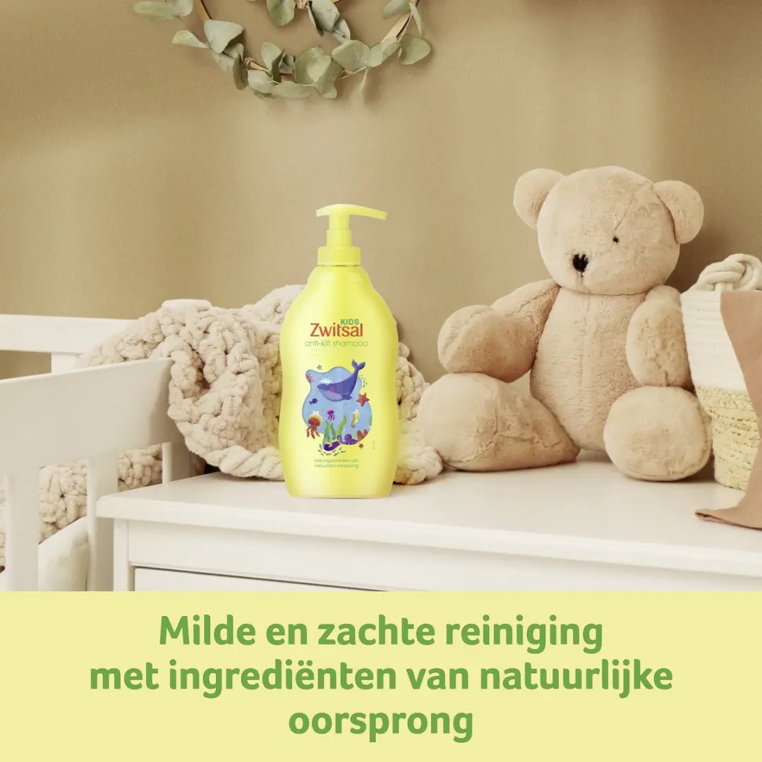 Zwitsal Kids Anti-Klit Shampoo - 2400ml (6x400ml)