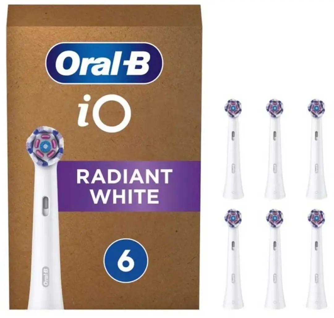 Oral-B Stralende Hoofden 6 Stuks