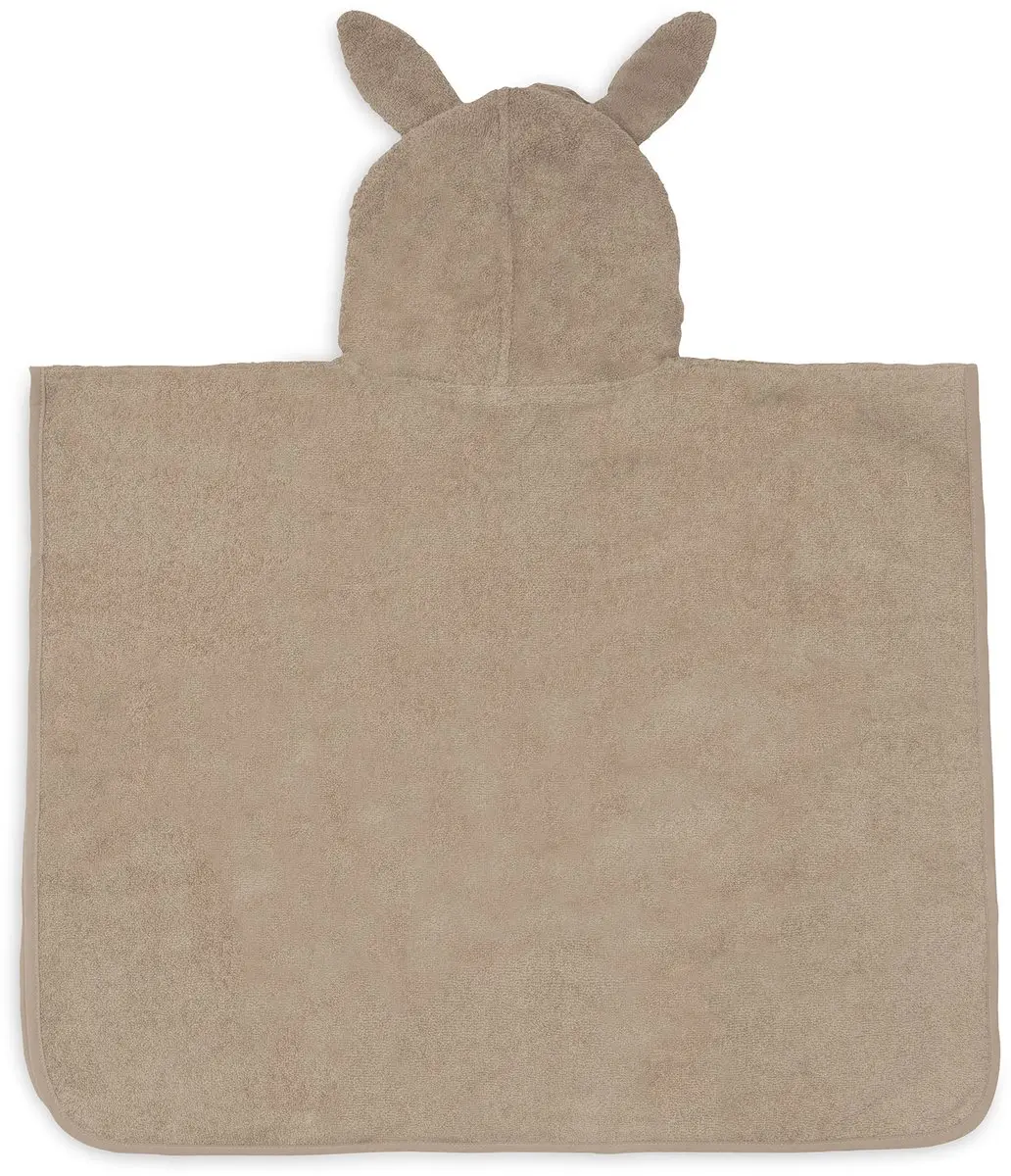 Jollein Badponcho Badstof Milky Coffee - Kinderen 2-3 jaar