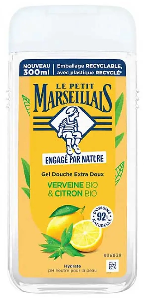 Le Petit Marseillais Extra Milde Douchegel Biologische Verbena & Citroen 250ml