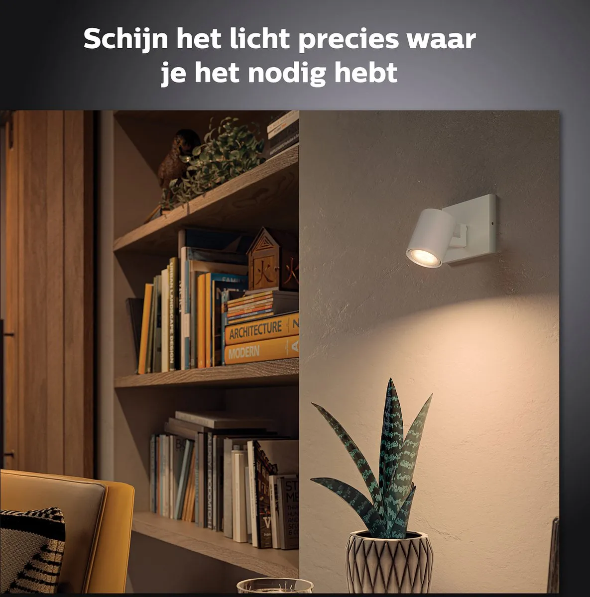 Philips Hue Runner Opbouwspot Wit - 1 Spot