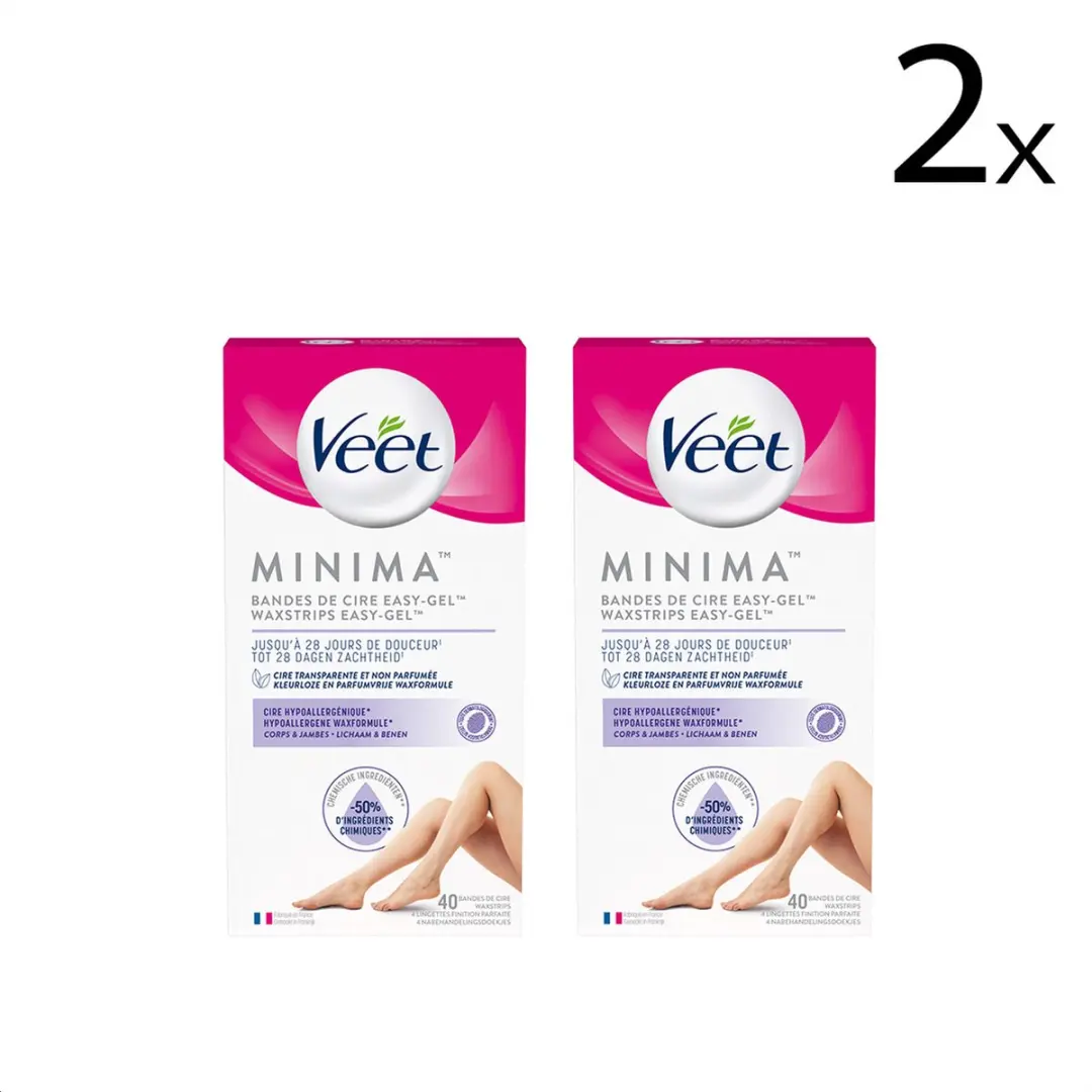 Veet Ontharingsstrips Hypoallergene Minima
