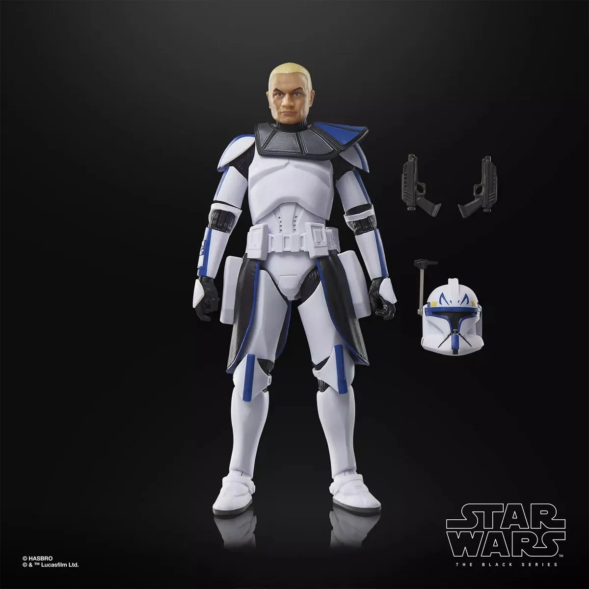 Star Wars Ahsoka Black Series Clone Captain Rex Action Figuur - 15cm - Multi