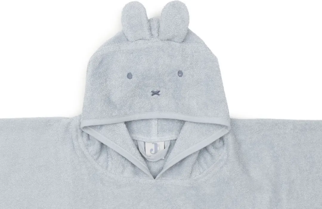 Jollein Badponcho Miffy Cloudy Blue - Kind 2-3 jaar