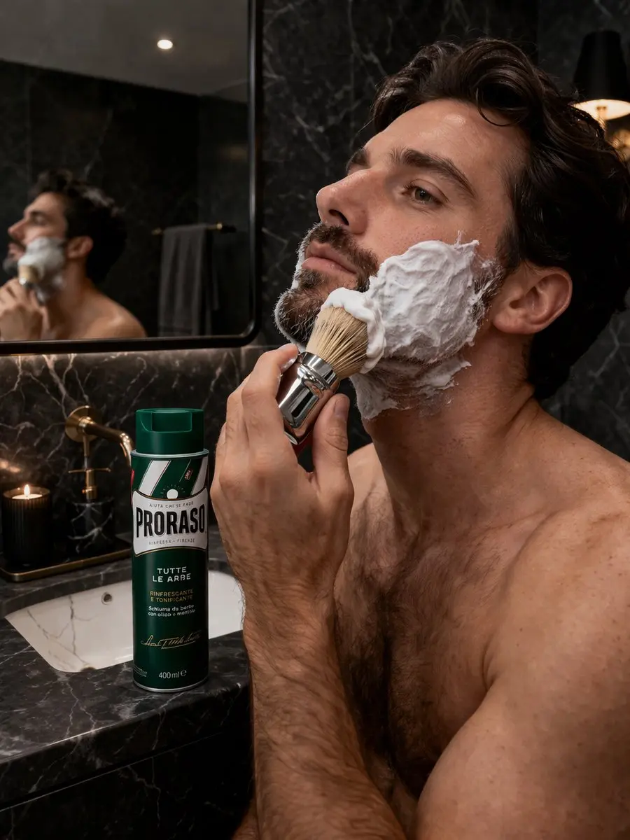 Proraso Scheerschuim Eucalyptus/Menthol 2x400ml