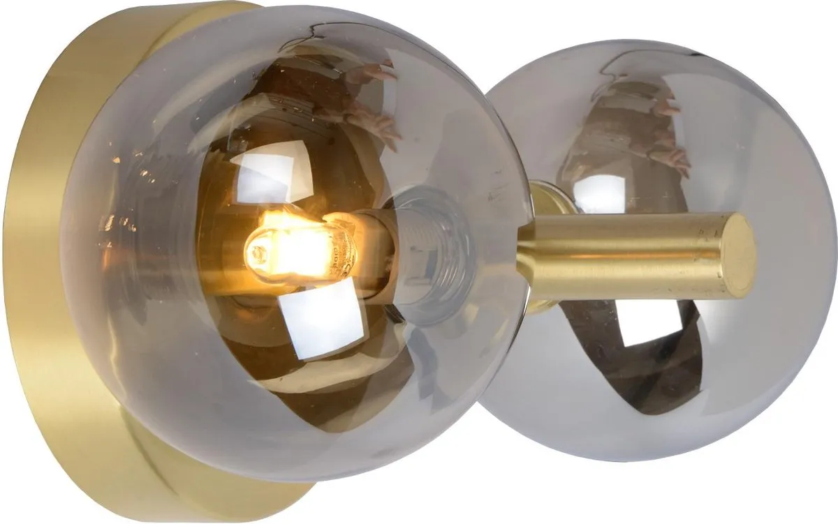 Lucide TYCHO Wandlamp 2xG9 Mat Goud/Messing