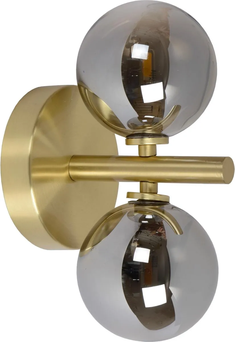 Lucide TYCHO Wandlamp 2xG9 Mat Goud/Messing