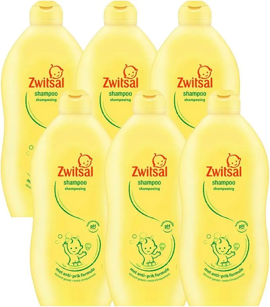Zwitsal Babyshampoo 700ml - 6 Stuks
