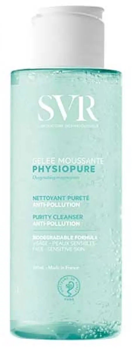 SVR Physiopure Gelée Moussante Reinigende Verzorging 100ml