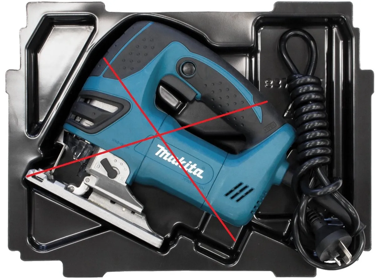 Makita 837803-7 Inleg voor 4350FCT/4351FCT - Zwart