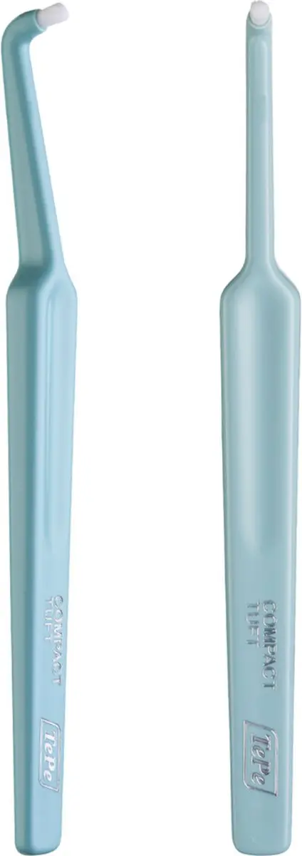 TePe Compact Tandenborstel Blauw - 6 Stuks