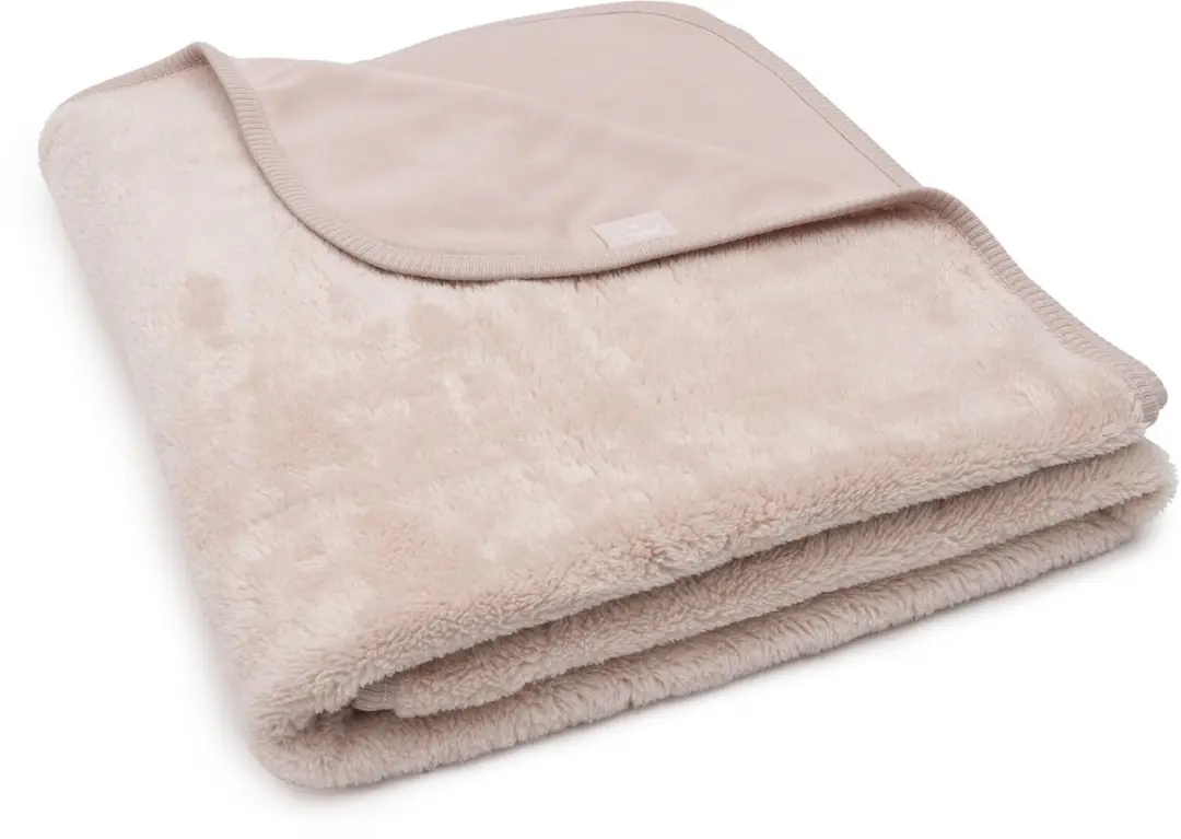 Jollein Baby Deken Ledikant 100x150cm Basic Silk Rose